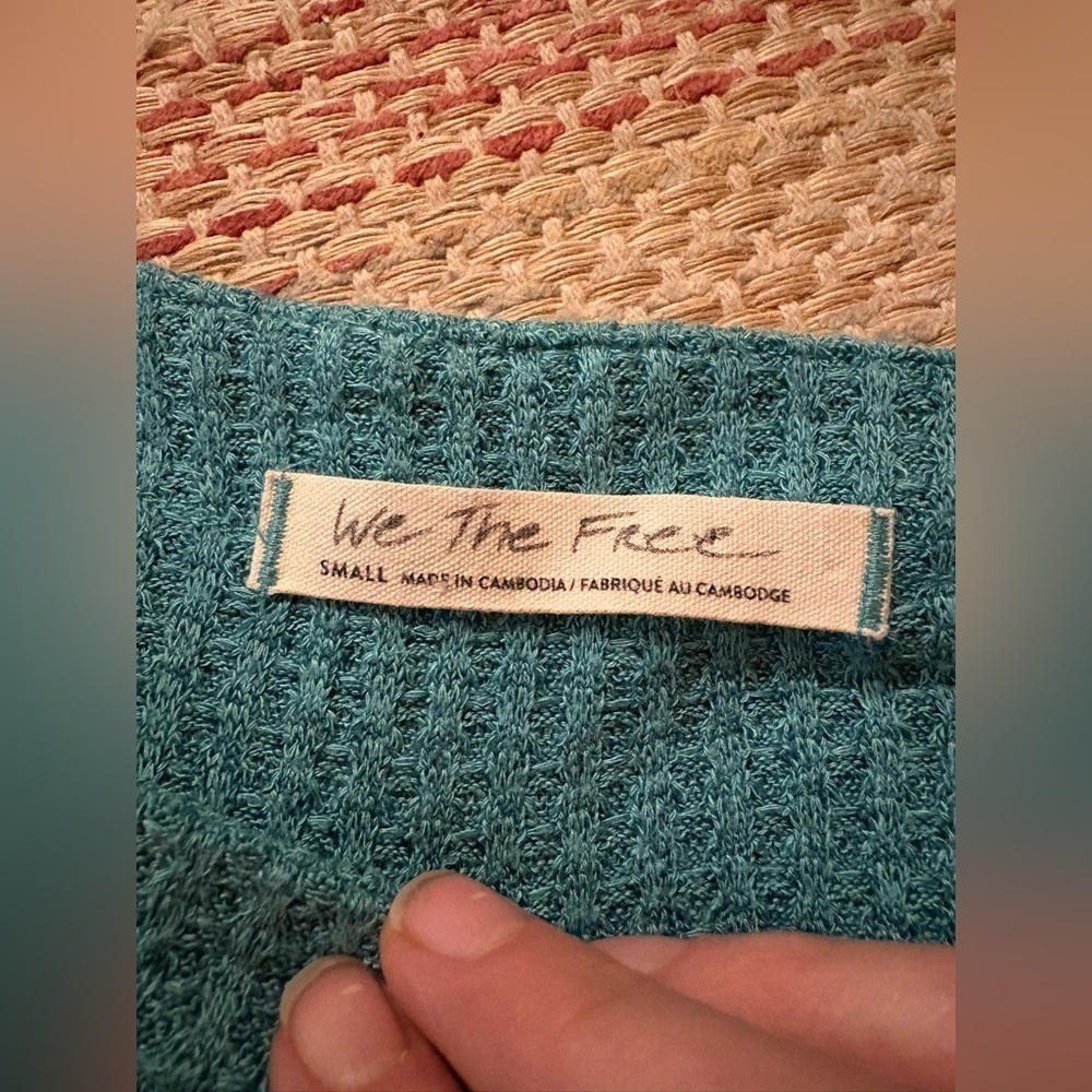 FREE PEOPLE “We The Free North Shore Thermal” - Picture 6 of 7